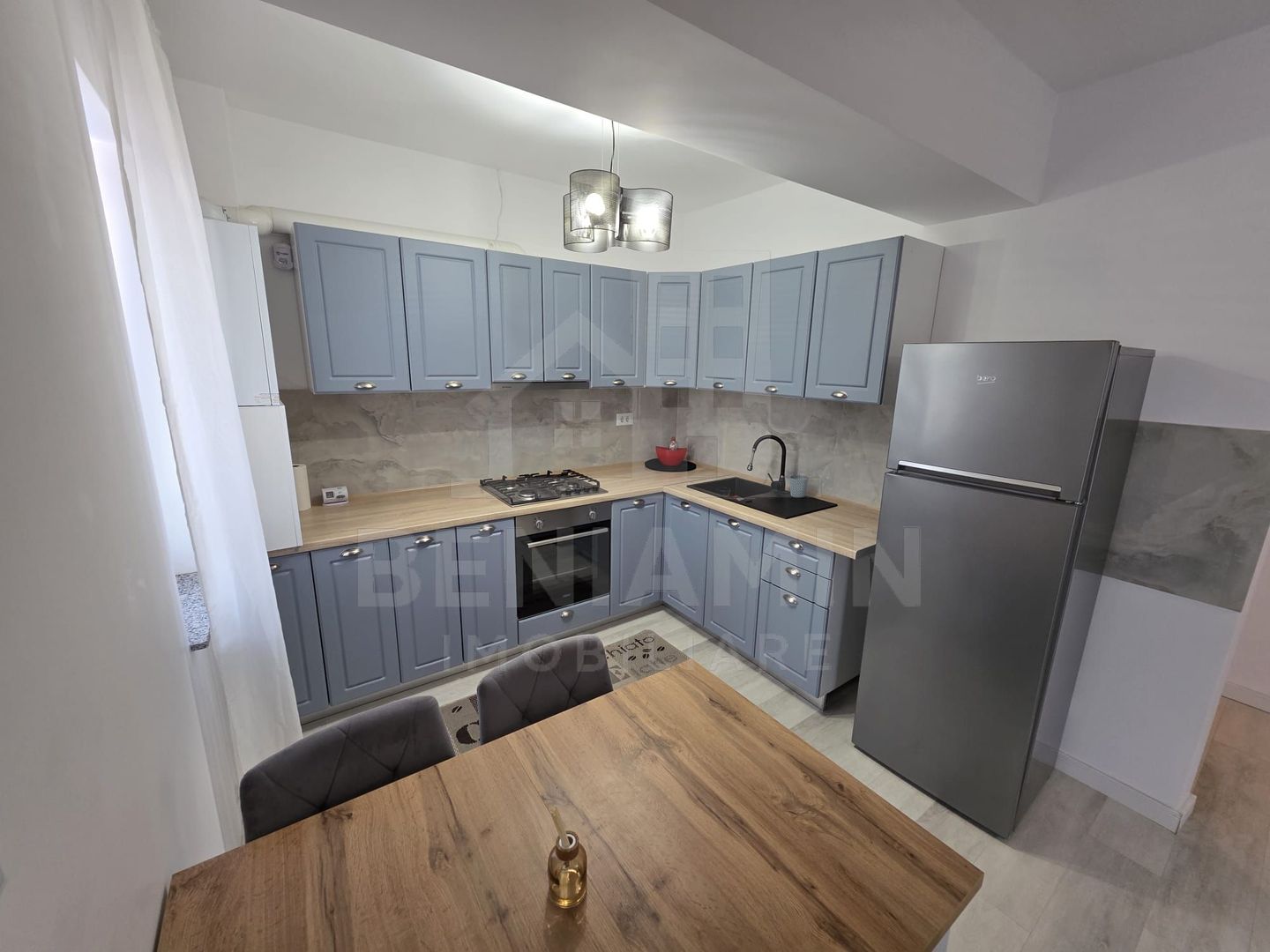 2 Camere- Mobilat- Utilat-Bloc Nou-AC-Centrala Termica- Satina Garden - imaginea 7