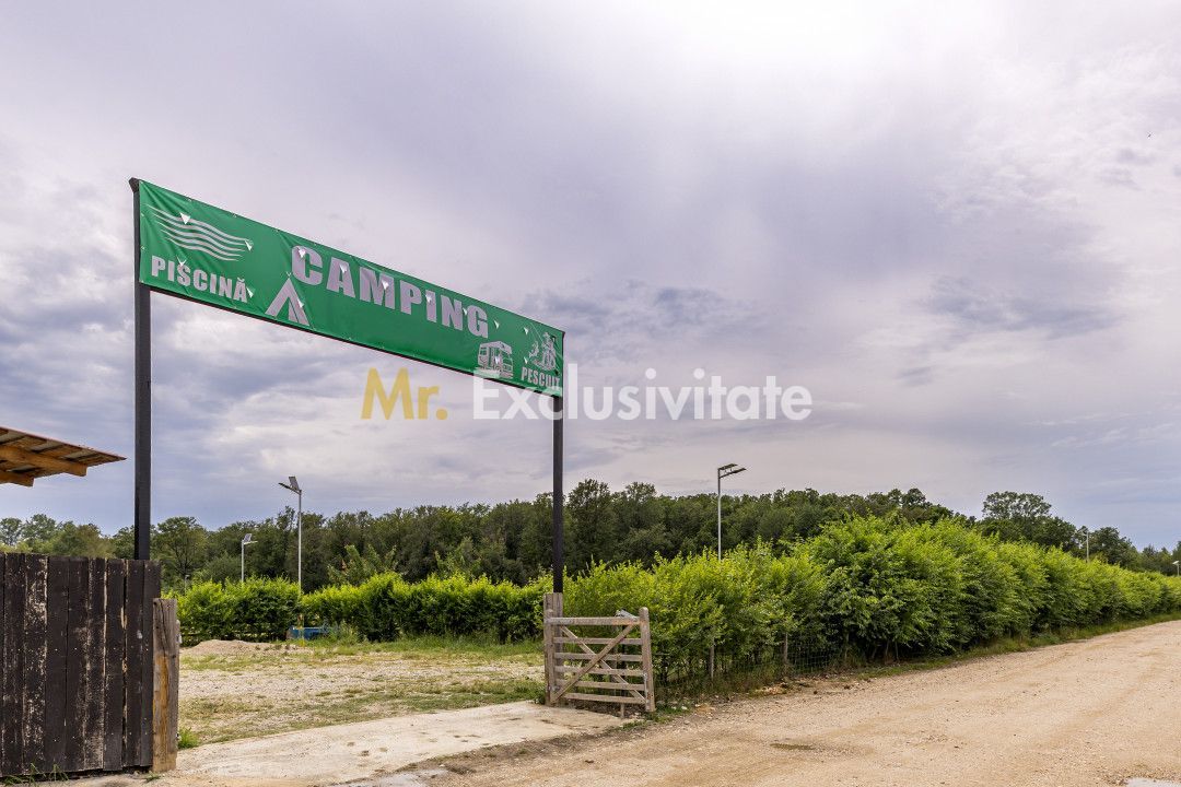 AFACERE FUNCTIONALA - MOTEL, PARCARE TIRURI, CAMPING cu piscina si lacuri - imaginea 8