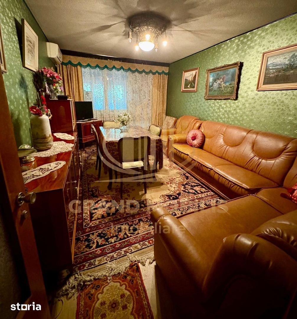 Apartament 3 camere, Tineretului, loc parcare, boxă, mobilat, utilat