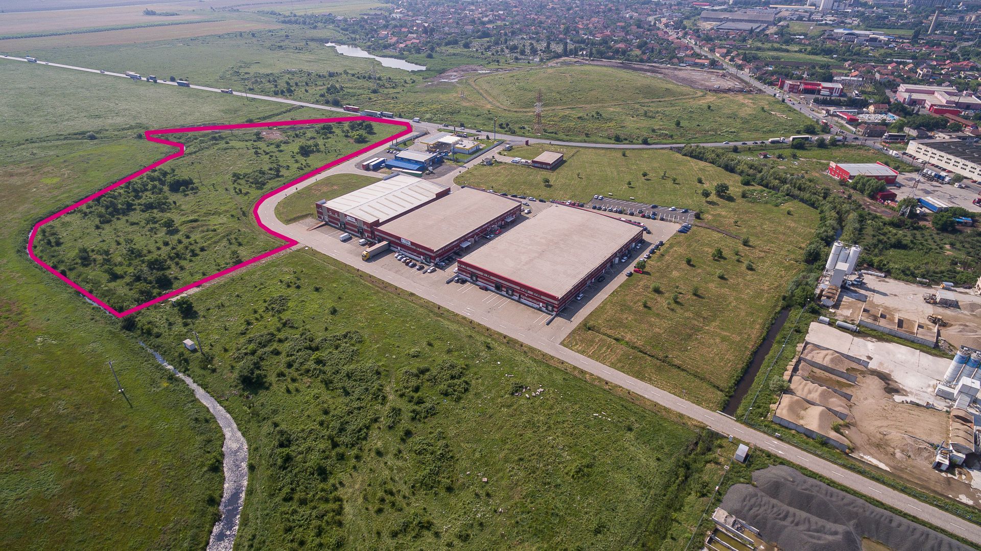 Imagine 2 - Teren industrial 28812 mp în Parcul Industrial UTA2 Arad