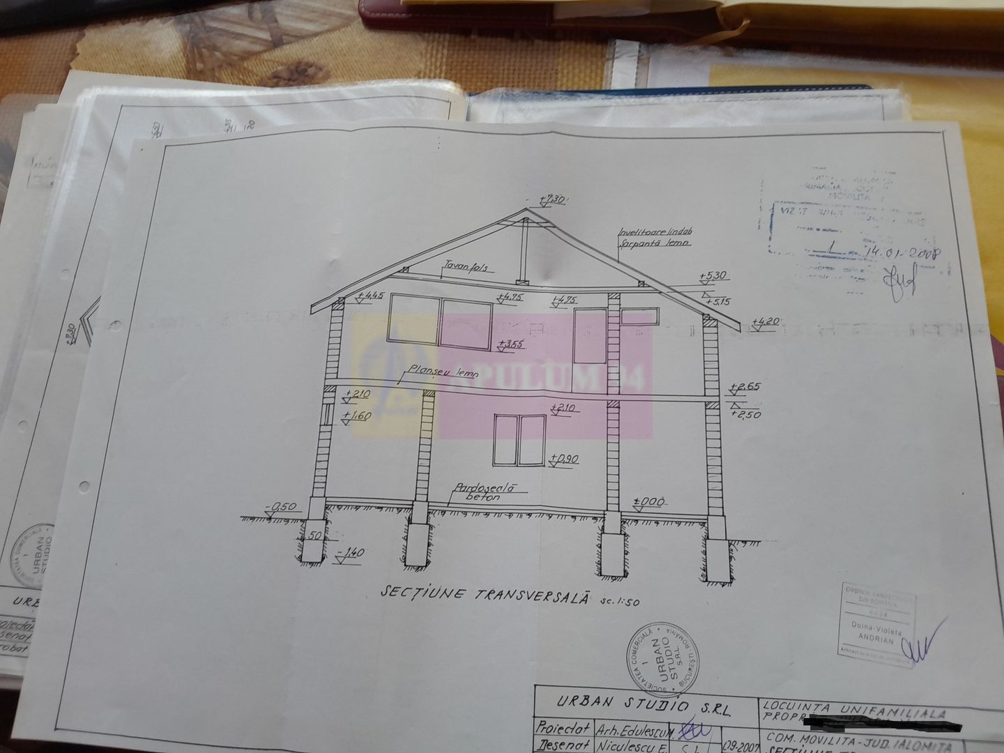 Movilita  (IL) - de vanzare casa 5 cam p+1
