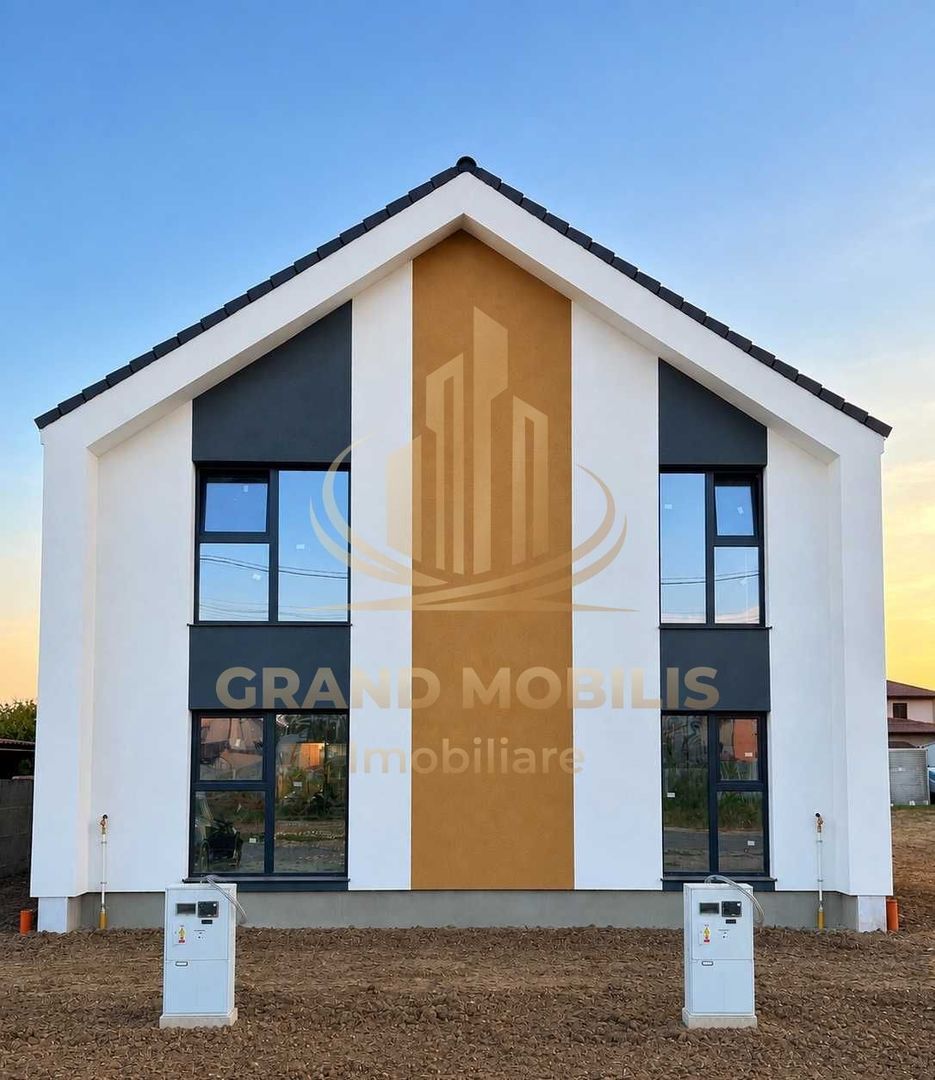 Duplex cu 4 camere în Dumbrăvița | 120 mp utili + pod 40 mp | 350 mp