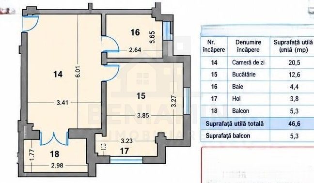 Apartament doua camere in bloc nou Magnolia etaj 2 cu parcare privata - imaginea 7