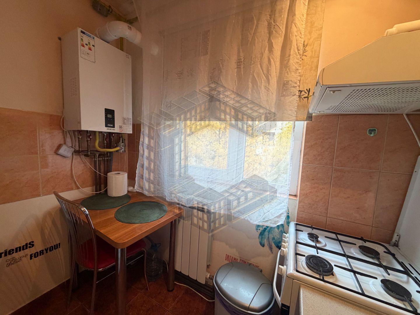 Apartament cu o camera, renovat, etaj intermediar, centrala, Girocului - imaginea 7