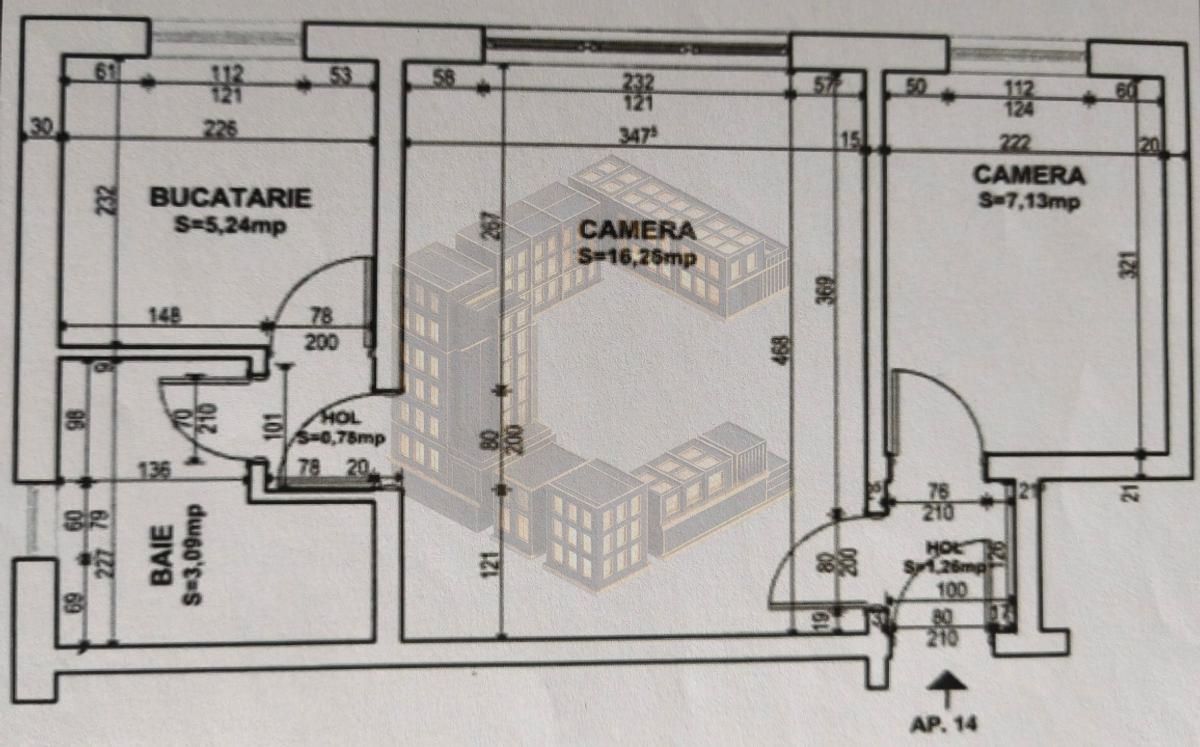Apartament cu 2 camere, renovat, etaj intermediar, zona Complex - imaginea 12