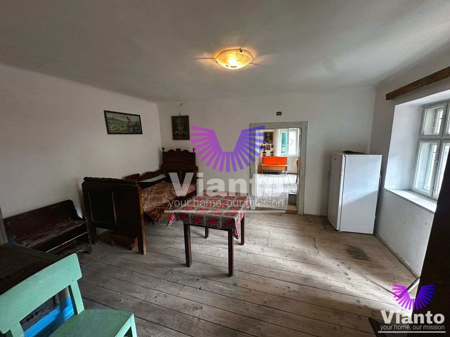 Casa individuala 3 camere cu teren 1100mp - Fantanele