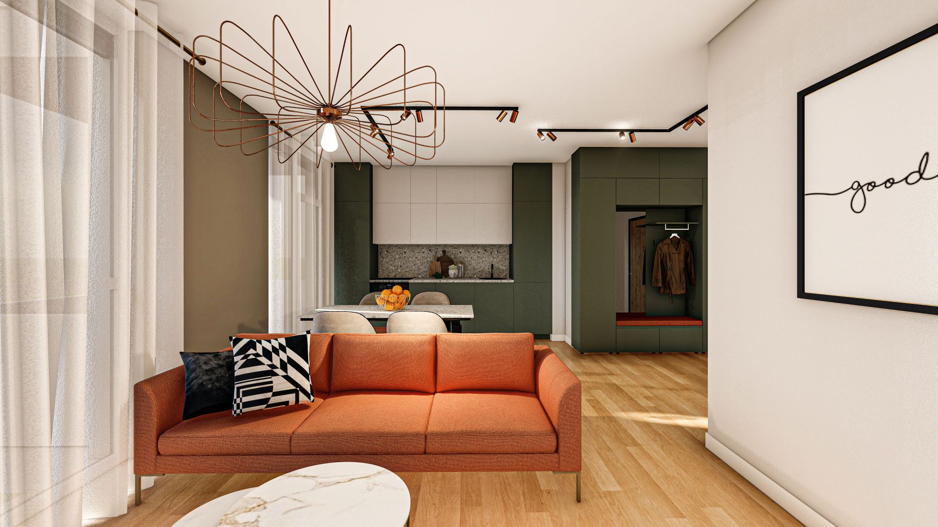 Apartament finisat și mobilat, direct de la dezvoltator – R39, ARED