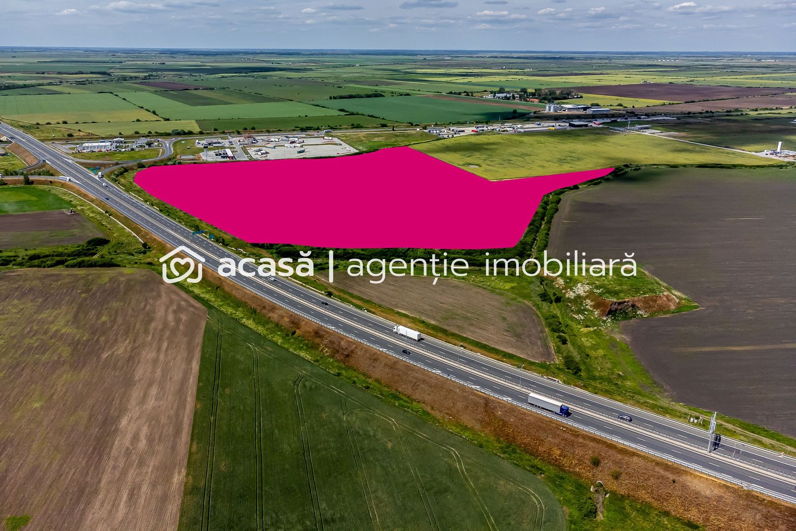 Imagine 3 - Investiție strategică: Teren cu PUZ pentru un parc logistic