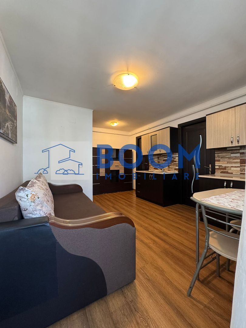 Studio Mansarda | 28 Mp | Centrala Proprie | Complet Mobilata - imaginea 3