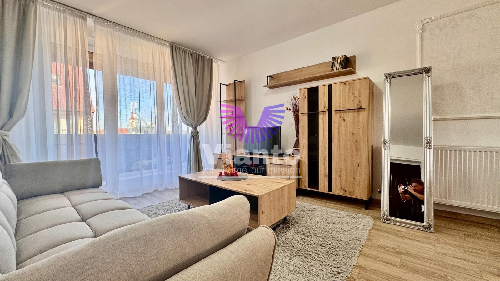 Apartament 3 camere mobilat si utilat compet - Zona sub-Arini - Calea Poplacii