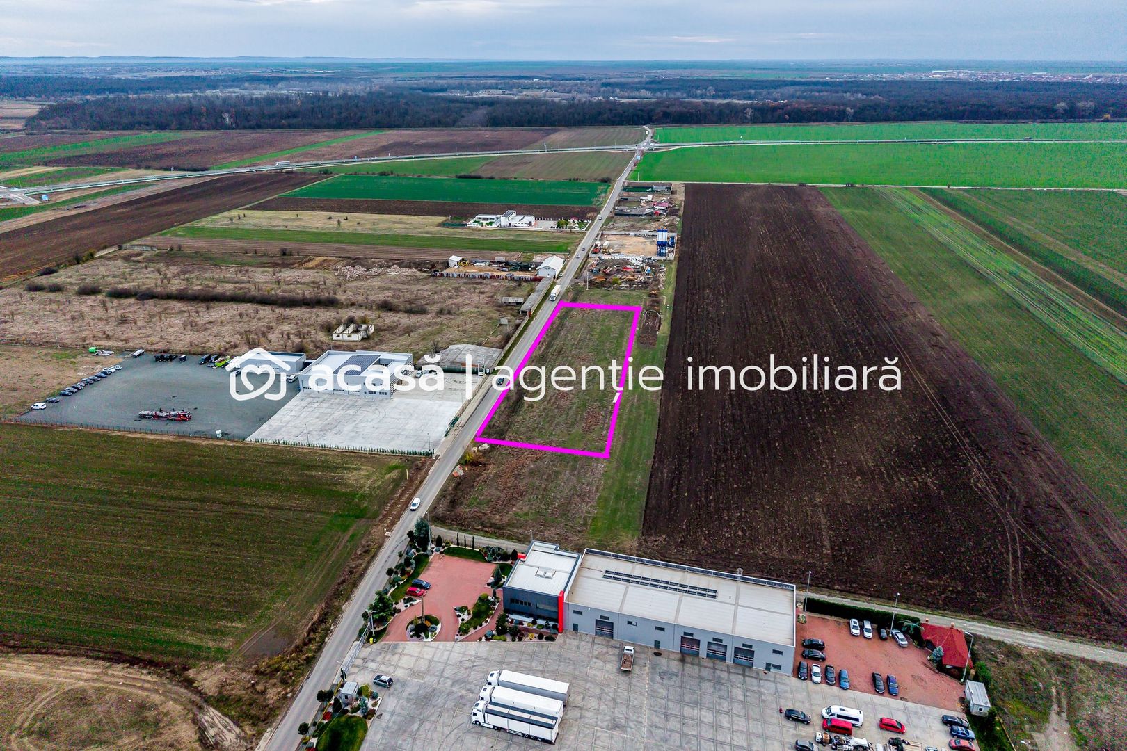 Imagine 5 - Teren cu acces DN7 și A1, ideal pentru dezvoltări industriale