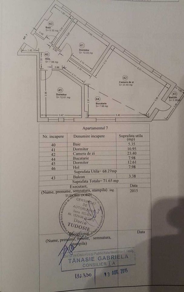 Apartament 3 camere, mobilat, utilat si parcare, zonă premium - imaginea 8