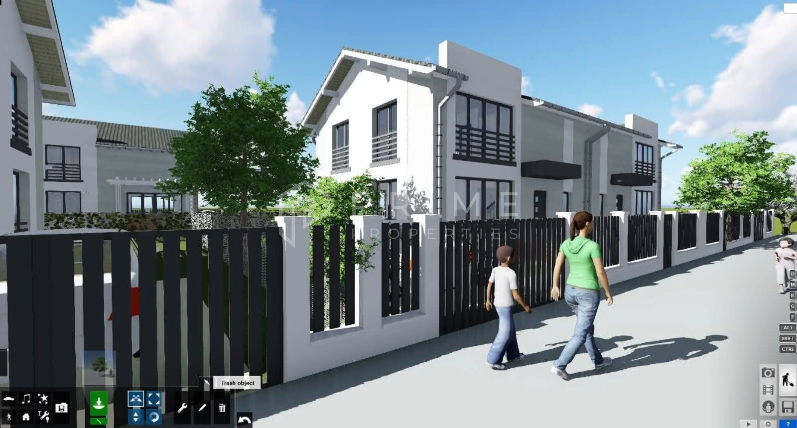 Construcție nouă, zonă liniștită – case 3 dormitoare, teren 250 mp - imaginea 10