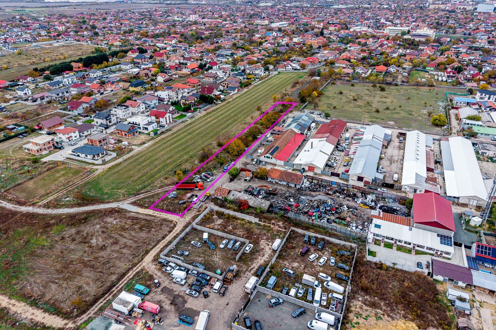 Imagine 3 - Teren de 2500 mp cu posibilitate de parcelare în Bujac Arad