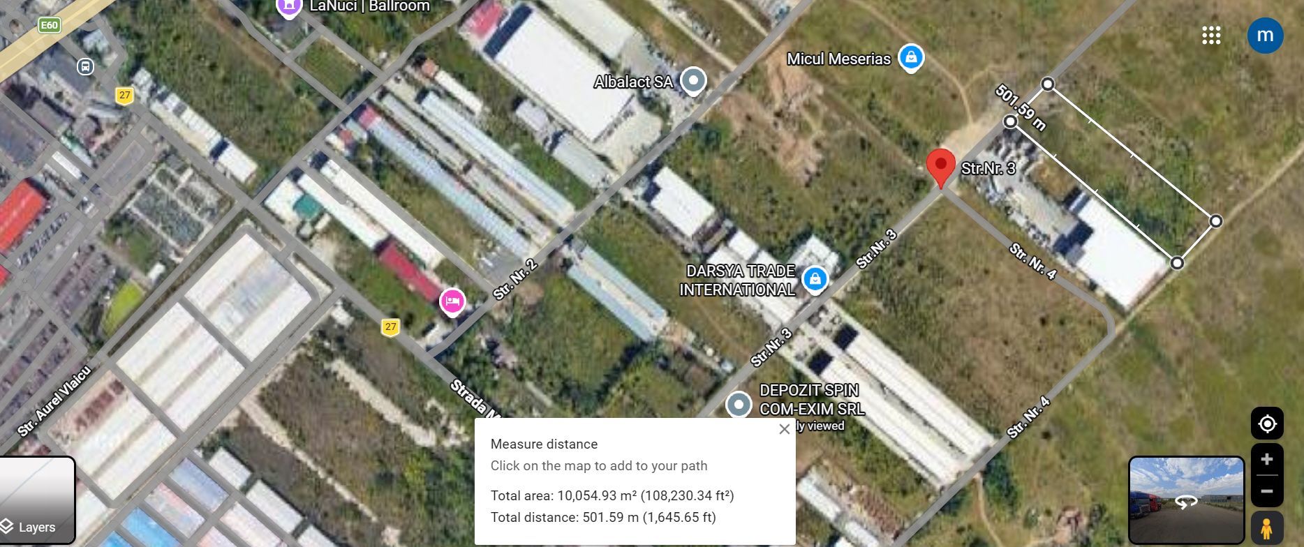 Vand teren 10.000 mp in spate la Doraly Market - Afumati - imaginea 3