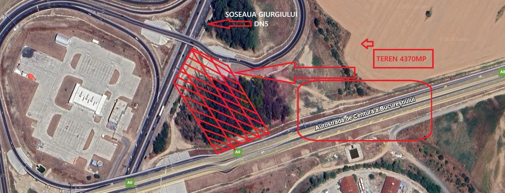 Teren la Joncțiunea dintre A0 și DN5 - imaginea 4