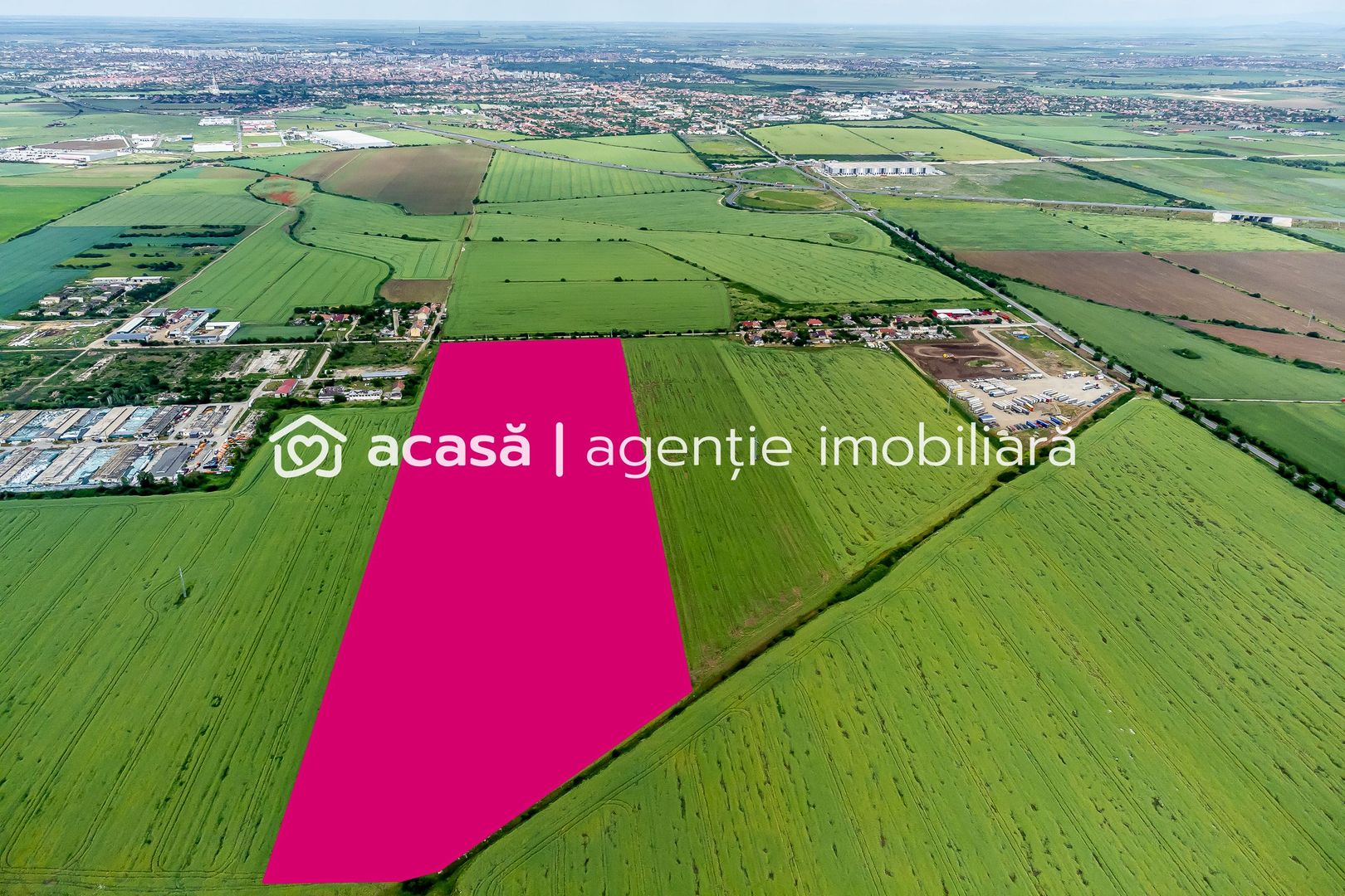 Imagine 4 - Teren cu PUZ ideal pentru parc logistic și de servicii