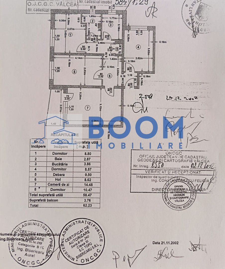 Apartament 3 camere Hermes | Centrala proprie | Complet renovat - imaginea 17