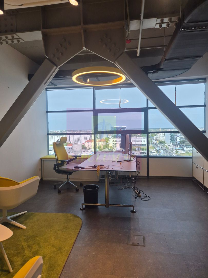 Etaj de birouri de închiriat | 680 mp utili | Hyperion Tower, Pipera - imaginea 11