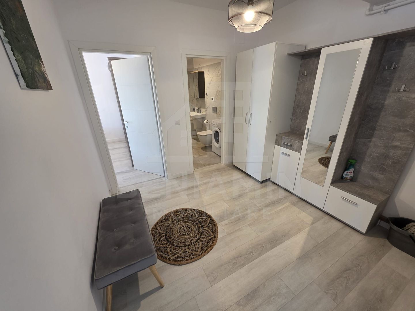 2 Camere- Mobilat- Utilat-Bloc Nou-AC-Centrala Termica- Satina Garden - imaginea 6