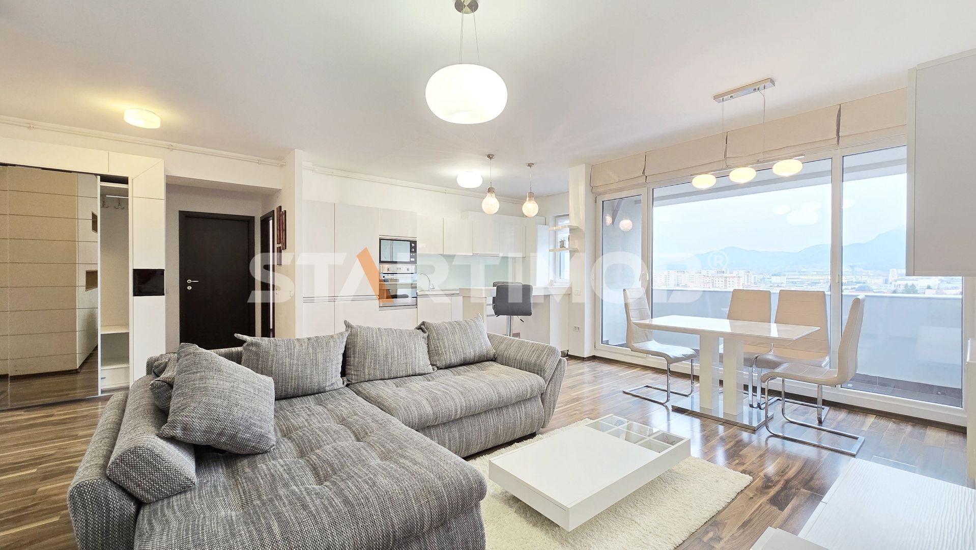 Apartament mobilat doua camere Alphaville