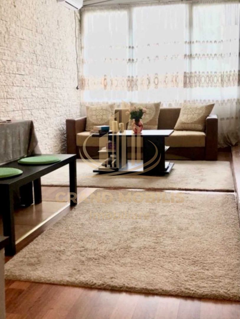 Studio spațios 50,4 mp | 300 m de Mega Mall | Etaj 1 |Bloc reabilitat