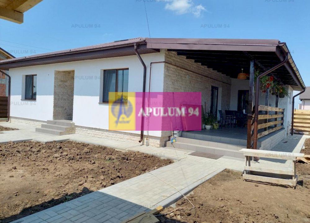 Casă nouă parter 136 mp, curte 500 mp, Săbăreni