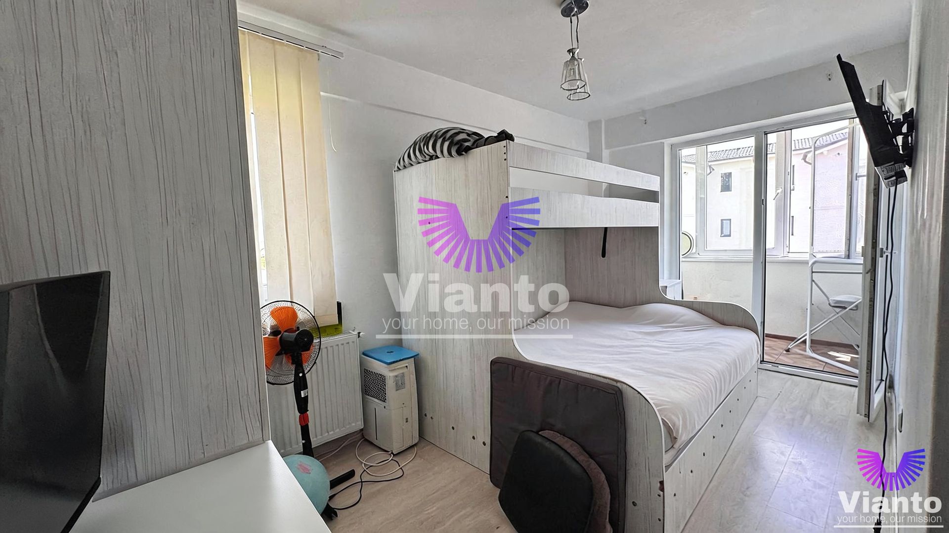 Apartament 3 camere si 2 balcoane - Cartier Arhitectilor