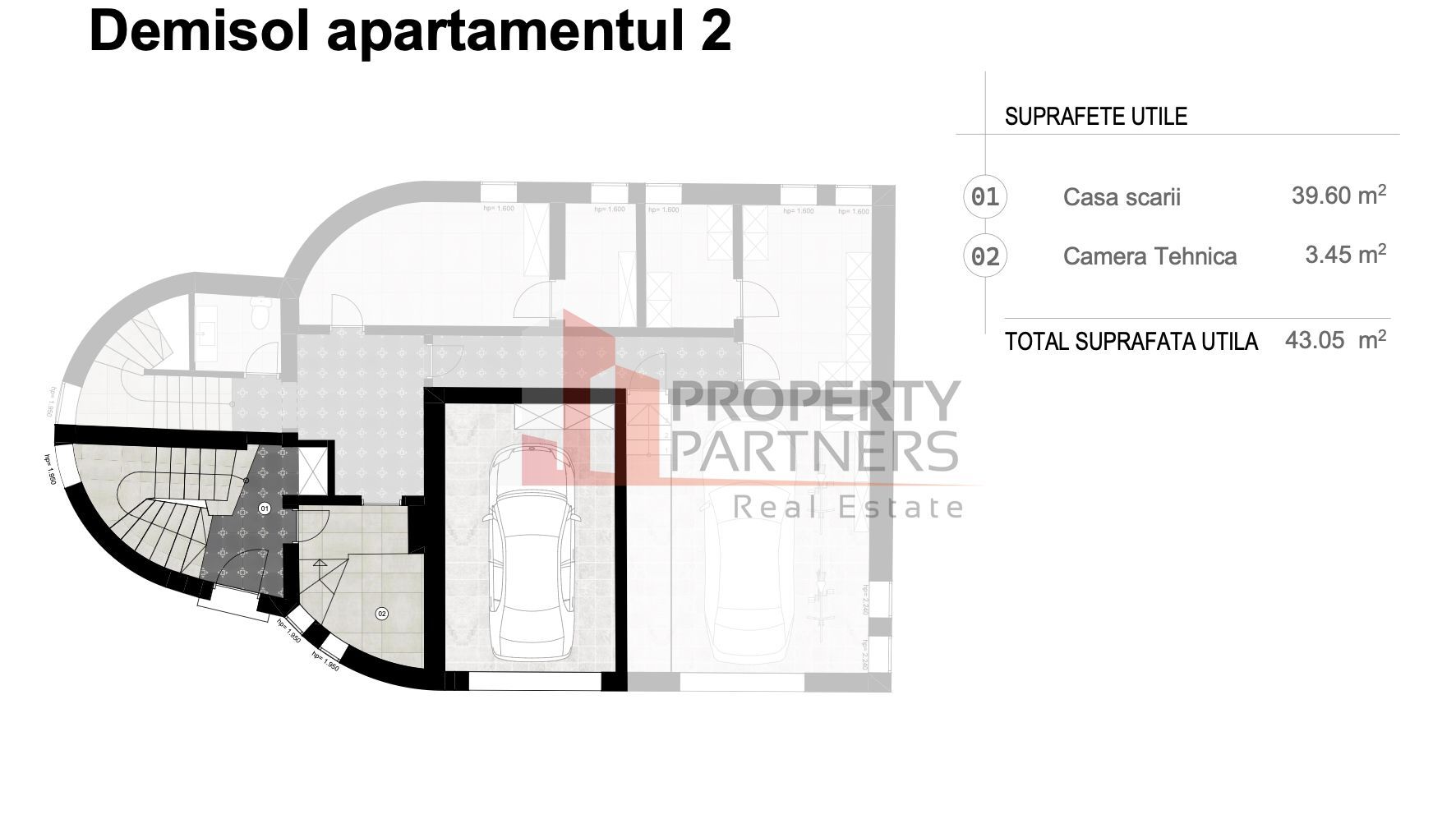 Apartament Duplex Elegant cu Terasă Panoramică – Dealul Cetății, Brașov - imaginea 21