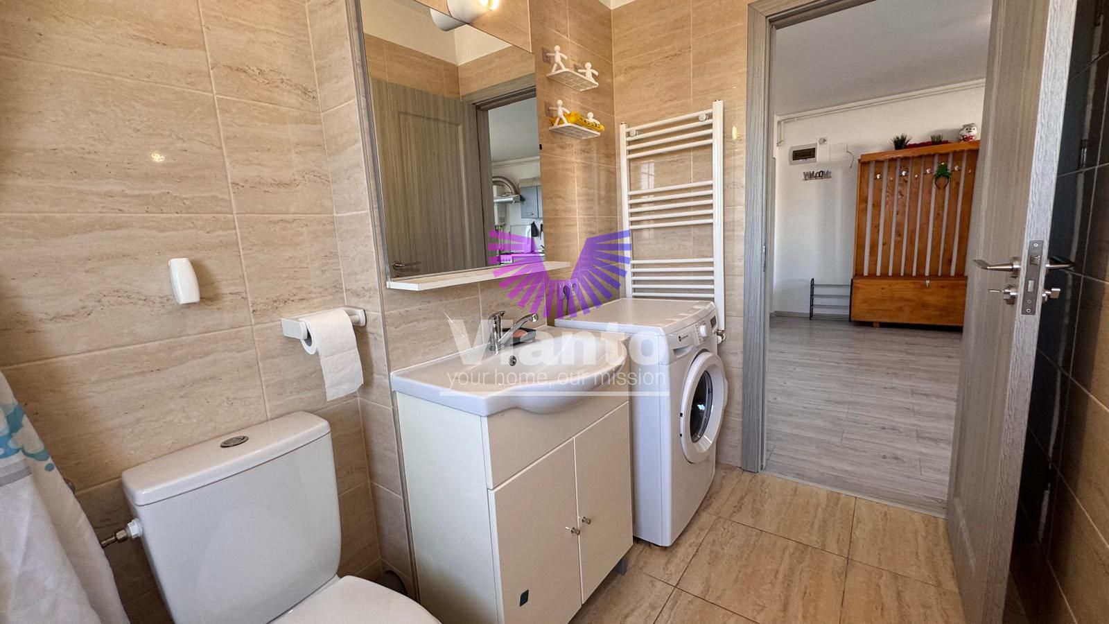 Apartament 2 Camere Utilat si Mobilat -Balcon si Parcare - Cartier Arhitectilor