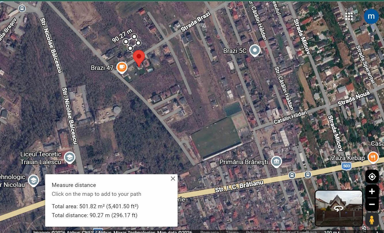 Vand teren intravilan in localitatea Branesti, 500mp - imaginea 3