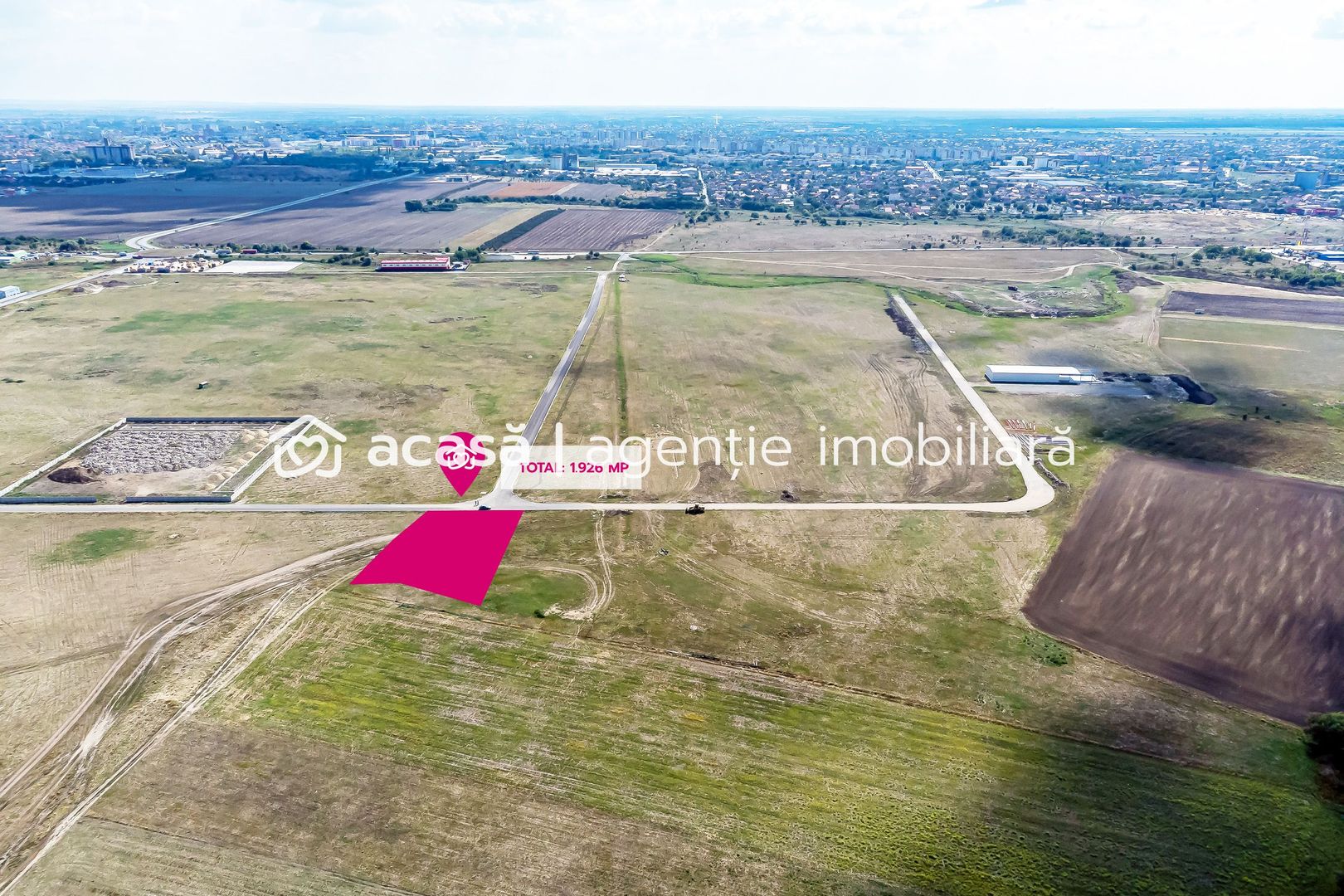 Imagine 1 - Oportunitate – Teren industrial 1.926 mp lângă Centura Vest Arad