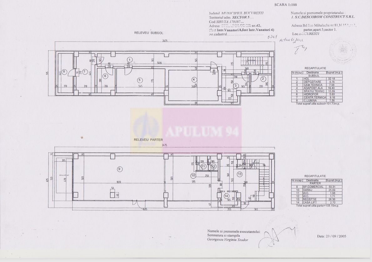 Închiriere Clădire Integrală | Locație Premium,  langa Parlament