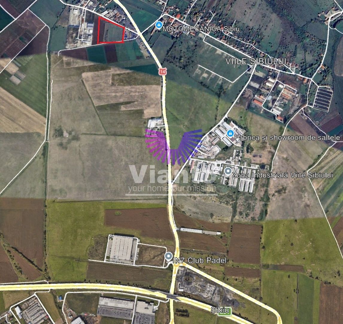 Oportunitate investitie teren intravilan activitati economice industriale 12800m