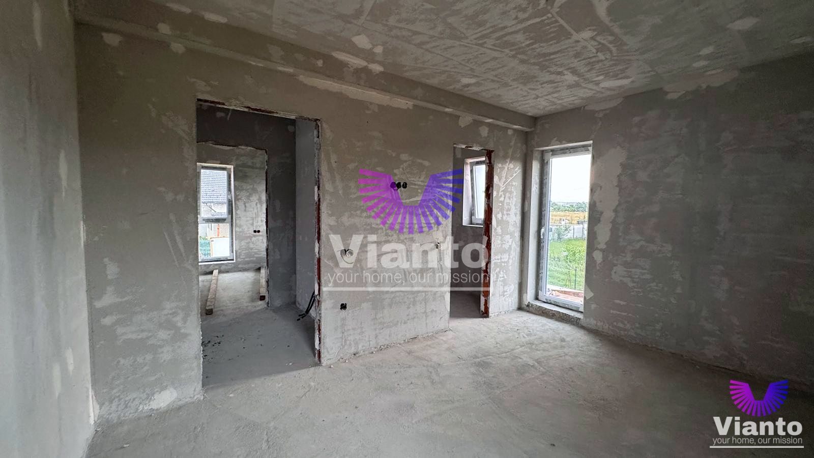 Casa individuala constructie noua 4 camere - teren 400 mp - Talmaciu