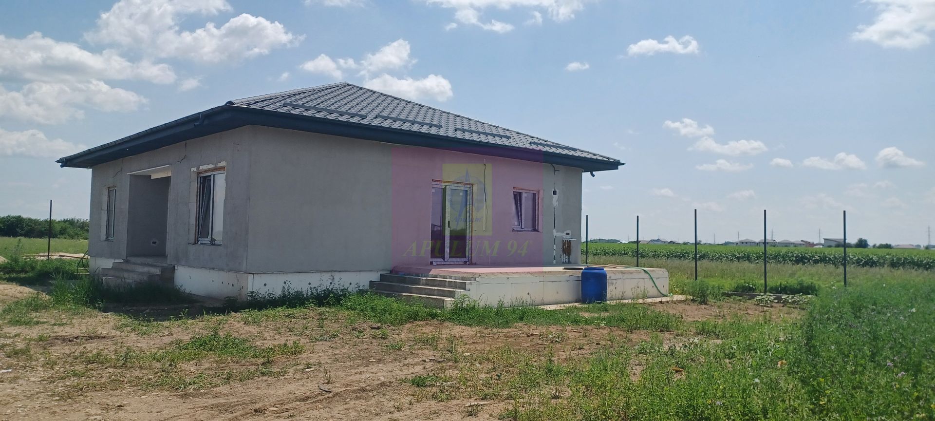 Casă nouă parter, 4 camere, curte 400mp, Săbăreni - imaginea 3