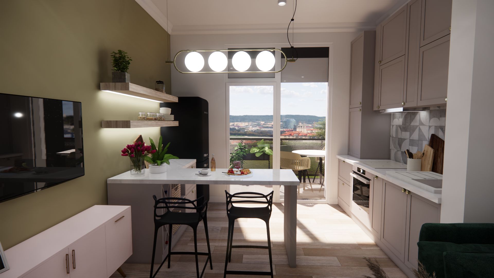 Imagine 3 - Apartament cu 2 camere– ARED R39