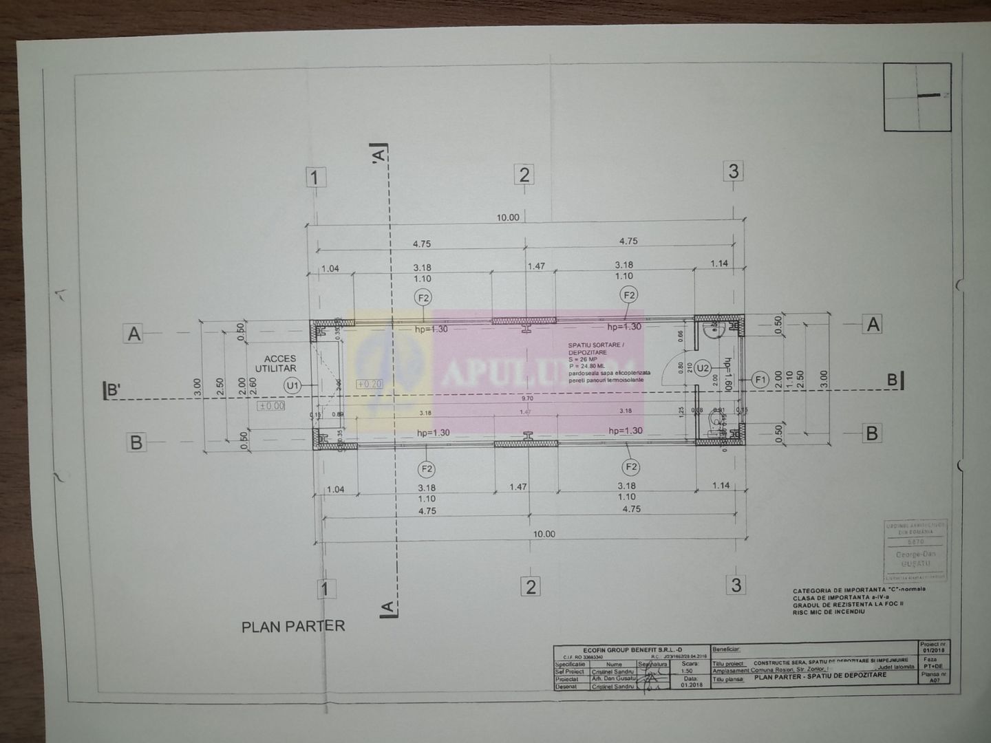 VANZARE TEREN 3100 MP - SAT ROSIORI (IL)