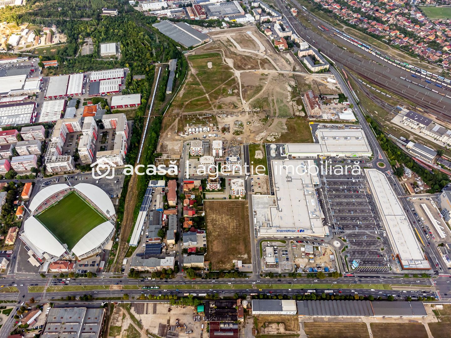 Imagine 10 - Teren pentru construcție de case, în ARED CITY.