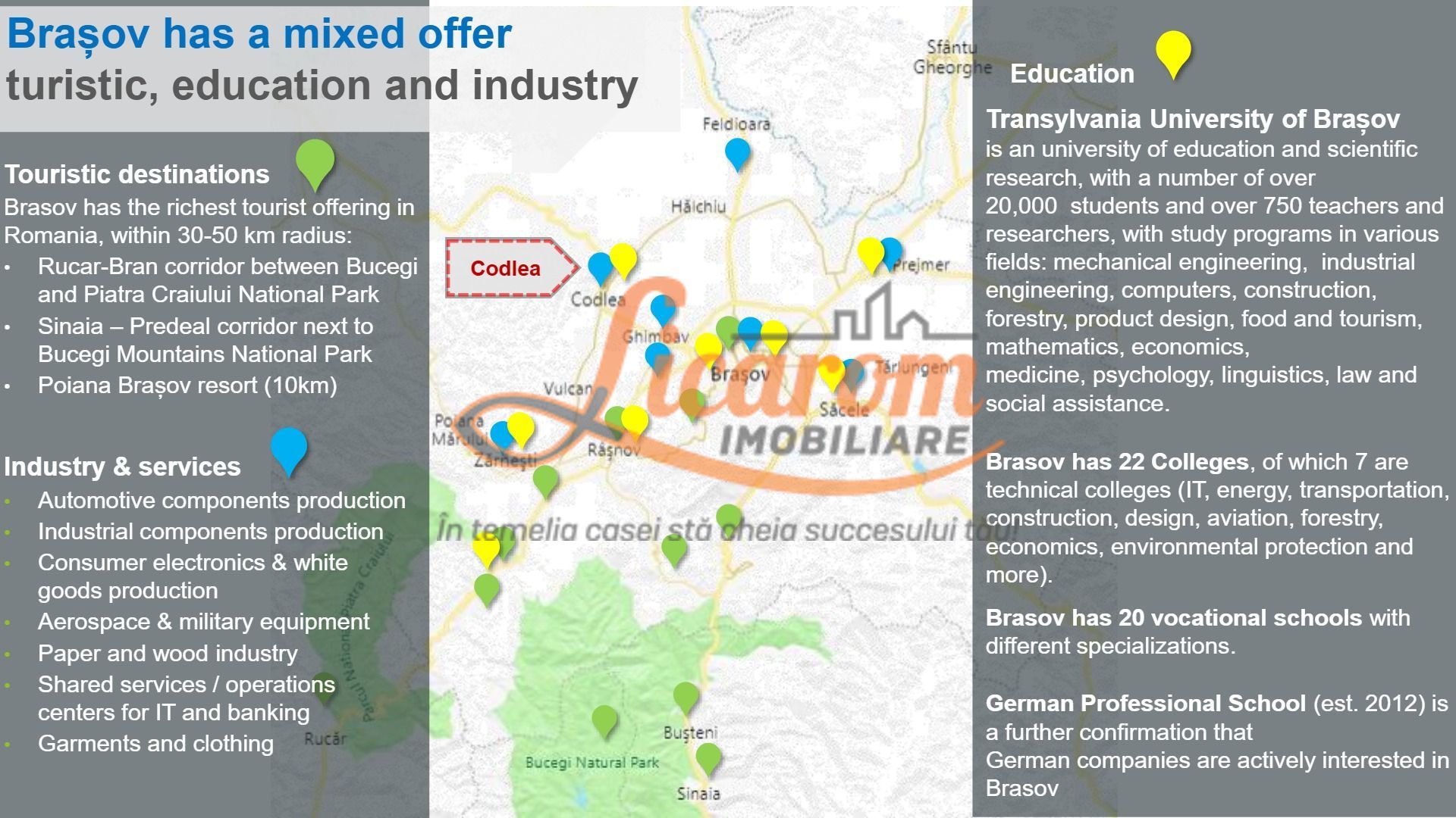 Codlea teren constructii industriale sau logistice 8 ha pana la 24 Ha - imaginea 3