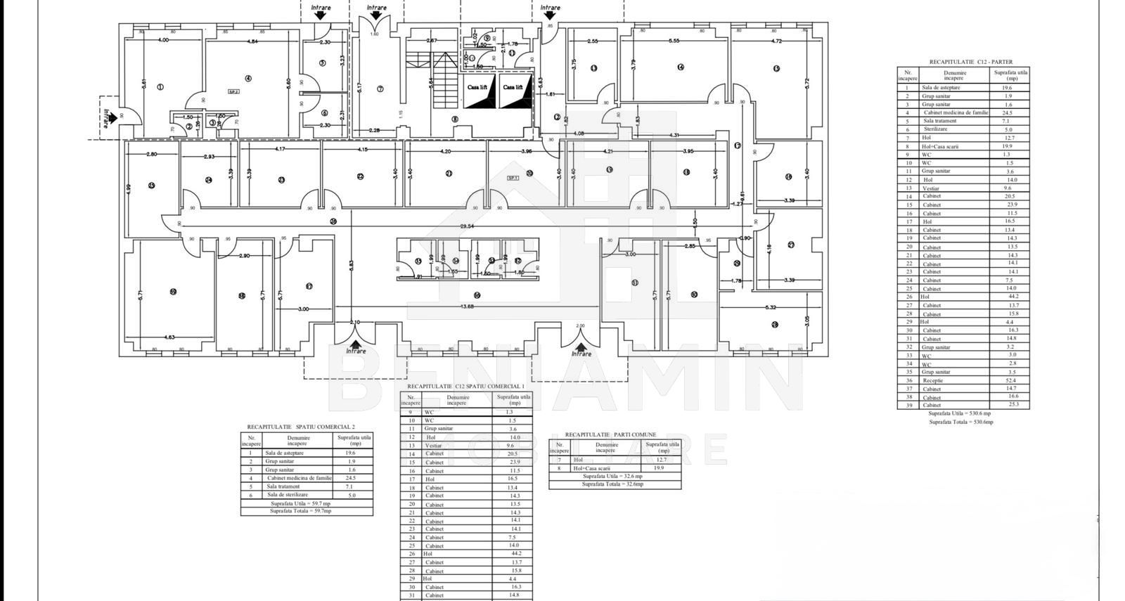 Spatiu 530mp-pentru-Policlinica-sau-Clinica-Medicala -Auchan Chimie - imaginea 16