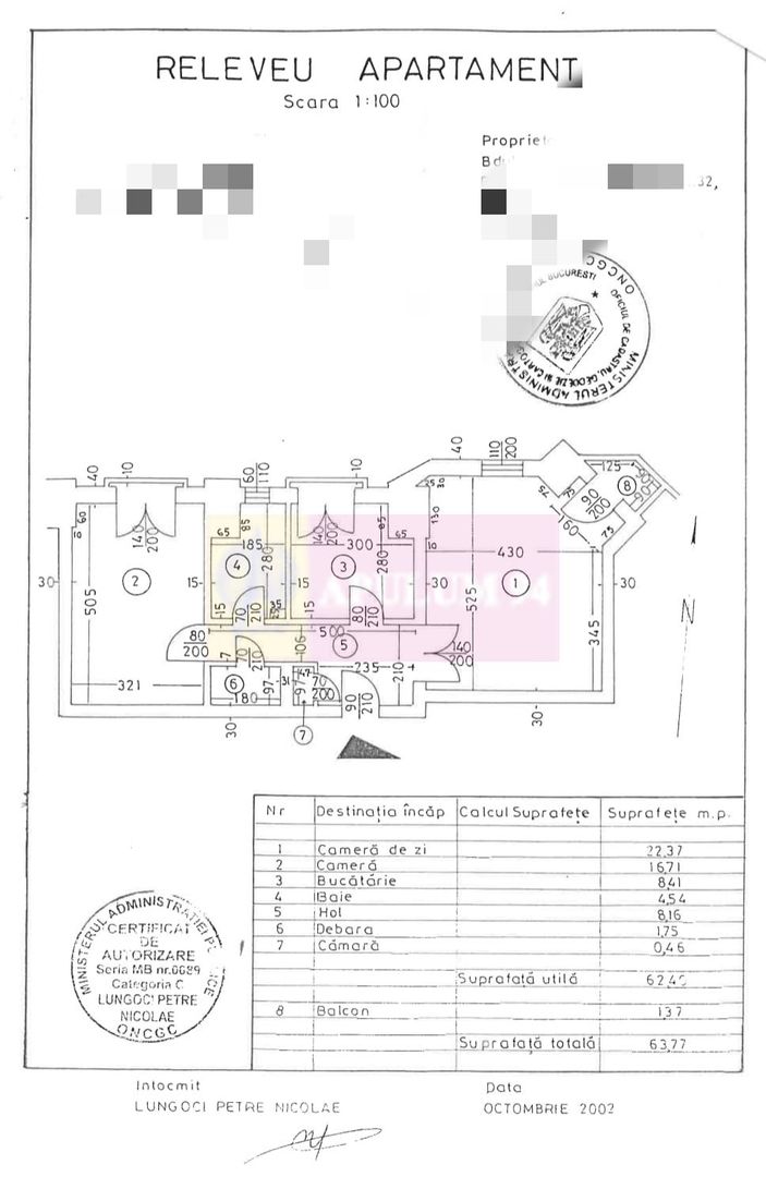 Apartament 2 camere Izvor- Libertatii.