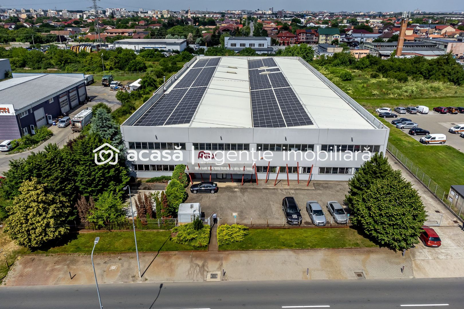 Oportunitate: Hală de producție și depozitare cu birouri în Arad