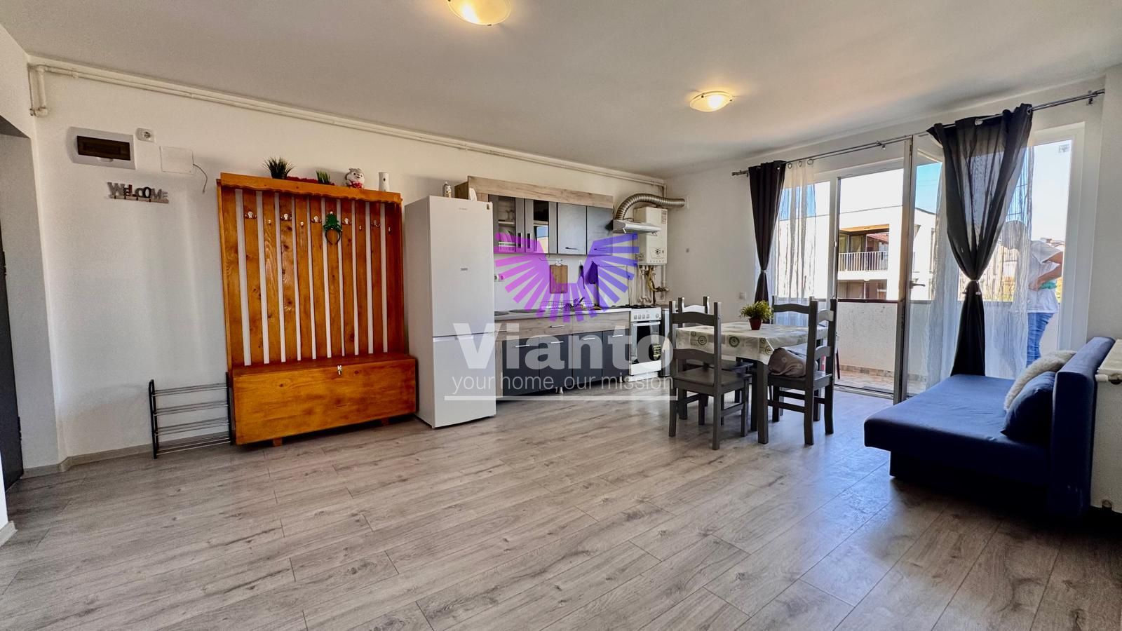 Apartament 2 Camere utilat si mobilat cu balcon si Parcare - Cartier Arhitectilor