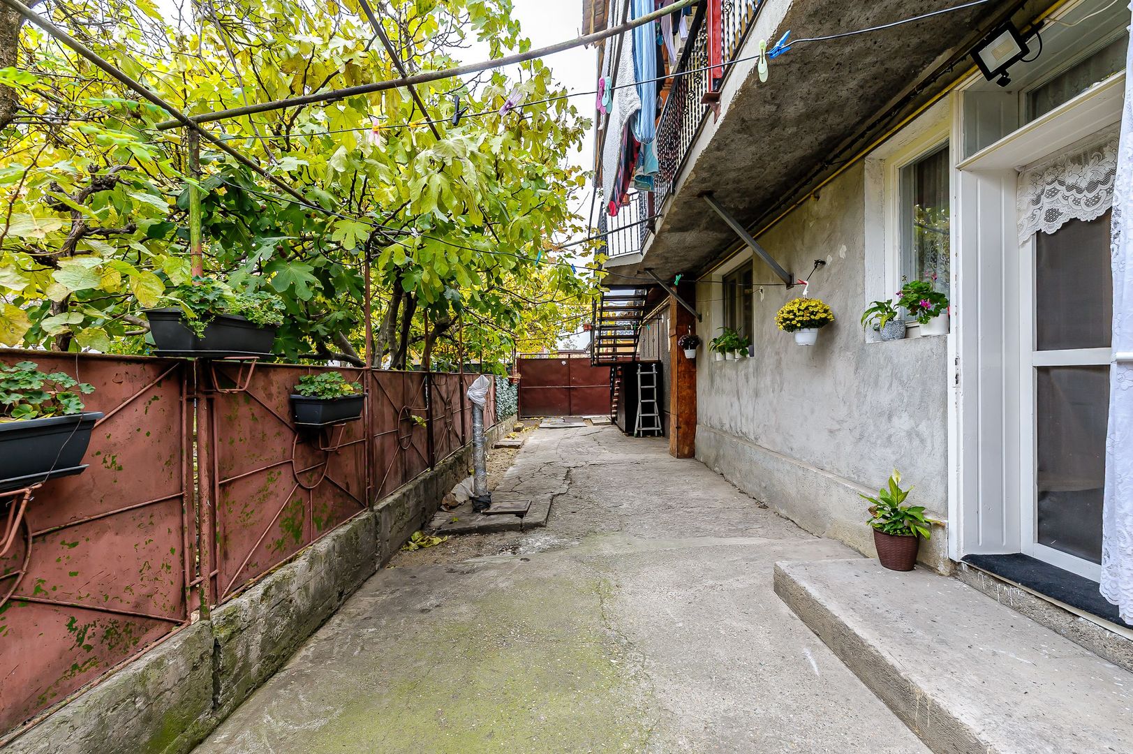 Locuință pentru familie mare apartament la casă, cu teren, Bujac.