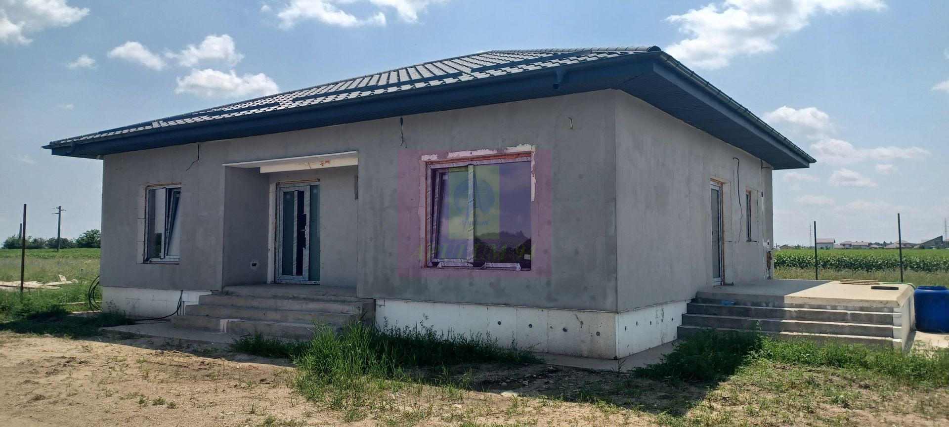 Casă nouă parter, 4 camere, curte 400mp, Săbăreni - imaginea 4