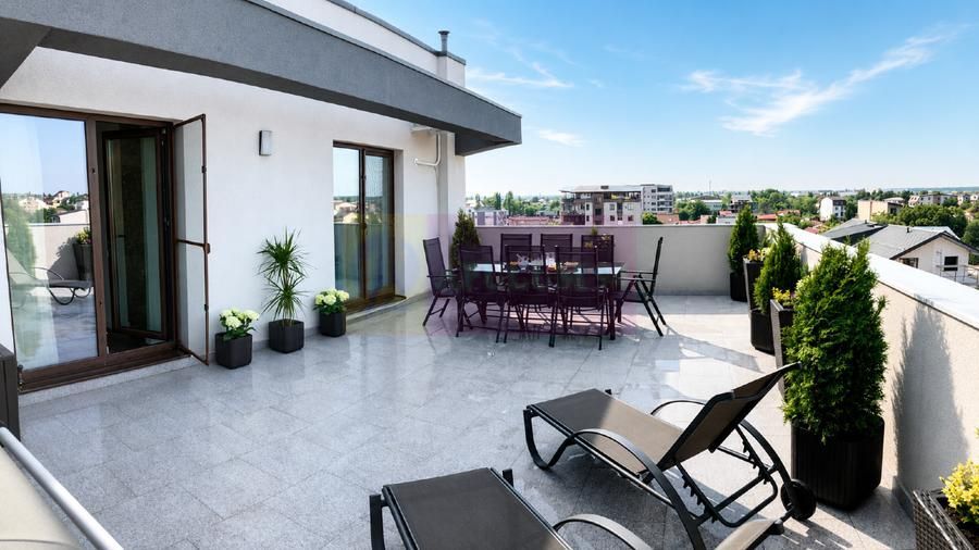 PENTHOUSE CU TERASĂ SPECTACULOASĂ DE 42 MP ȘI 2 PARCĂRI SUBTERANE  SECTOR 1