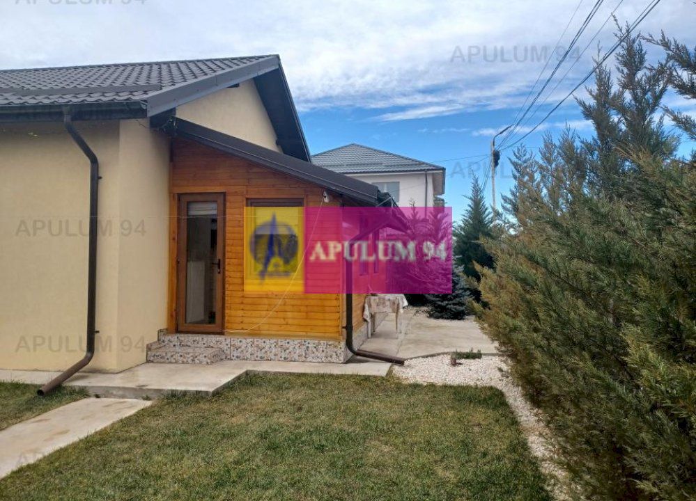 Casă 2020, parter+pod, garaj, magazie, curte 420 mp, Săbăreni