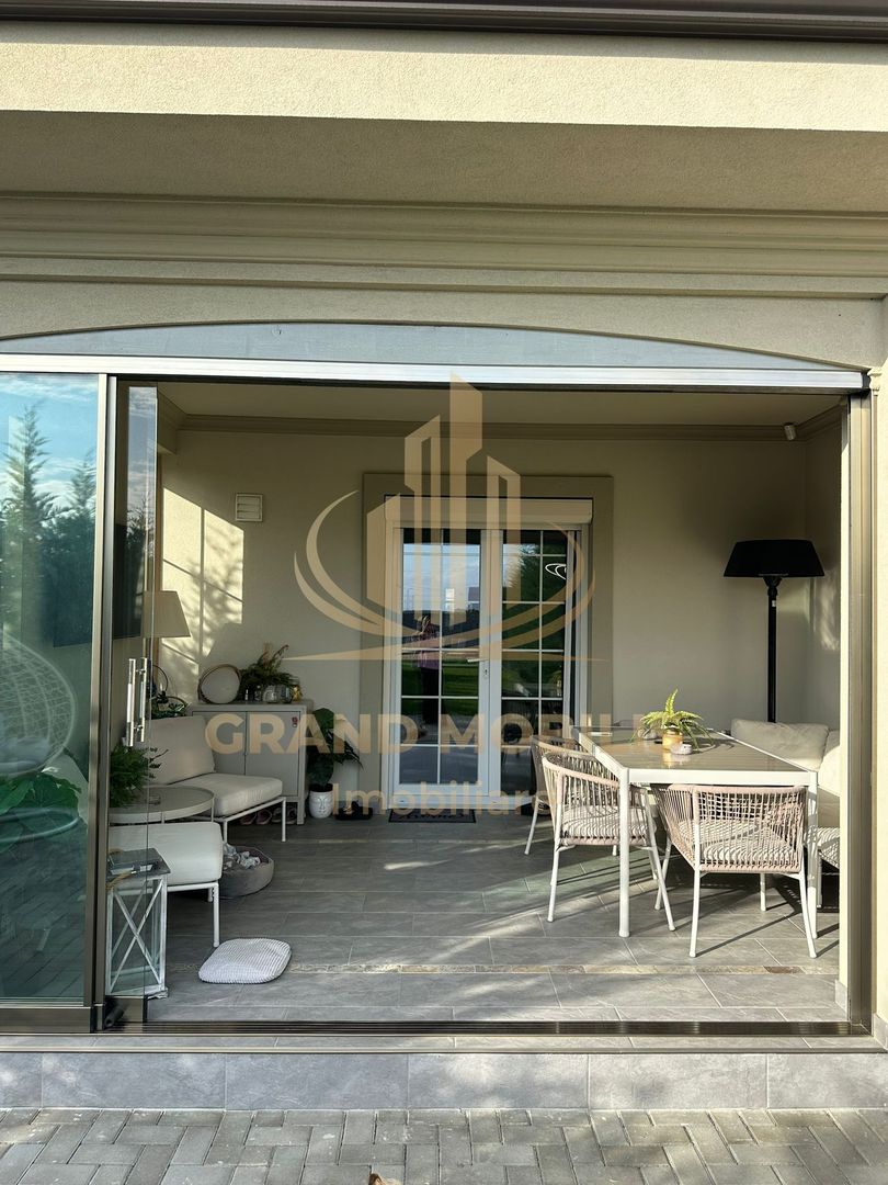 Casa in stil mediteranean, ultrafinisată 5 camere, 3 bai + curte. - imaginea 19