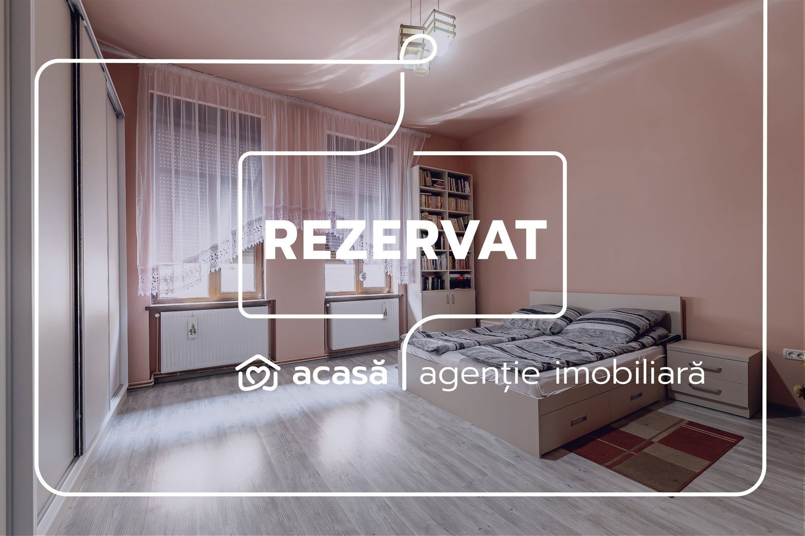 REZERVAT! Apartament 3 camere - Central - mobilat&utilat - COMISION 0
